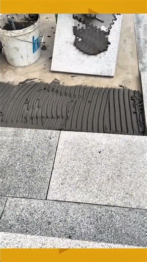 Neatly Aligned Concrete Blocks Installation for Smooth and Durable Floor #constructions #short