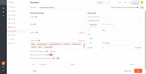 Checklists - FacilityBot - Facilities Management Software