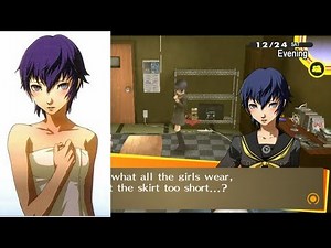 Persona 4 Golden: Naoto Romance Max Social Rank (1 to 10) (All Dates & Romance Scenes)