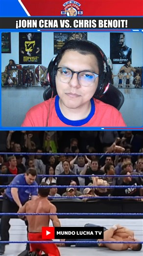 John Cena vs. Chris Benoit en WWE SmackDown 2003 #WWE #SmackDown #JohnCena #Lucha #Wrestling #Fyp | MUNDO-LUCHA TV