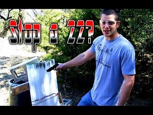Will 15 Light Bulbs Stop a Bullet? (.22LR)
