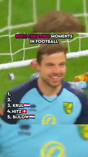 100% cheating moments in football