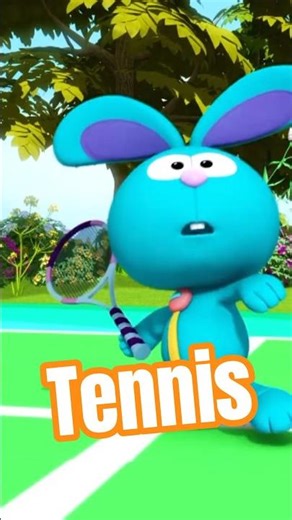 Race to Catch the Tennis Ball! 🎾 Raggles Funny kids cartoon