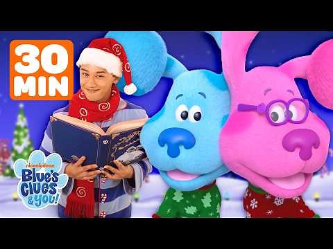 30 Minutes of Holiday & Celebration Songs with Blue & Josh! 🎅🎶 | Blue's Clues & You!