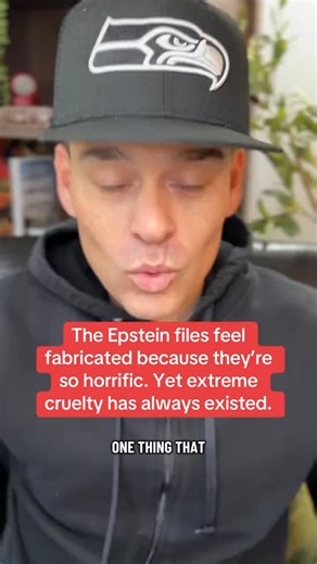 CFH Unfiltered on Instagram: "12/24: I think a lot of us want to believe the new Epstein files are exaggerated or fabricated, because accepting that level of cruelty is hard. But this isn’t new. History shows that extreme harm has existed in every era. We should expect better from our society, and we should demand it. FYI I’m very sick 🤢 #epesteinfiles #epstein #trumpepesianfiles"