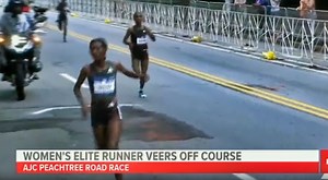 Elite 10K Runner Loses Thousands Of Dollars After Making Embarrassing Mistake Just Before The Finish Line (VIDEO)