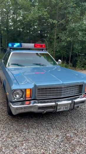 1976 Plymouth Gran Fury 440 Pursuit #policecar #copcar #policelights #mopar #police