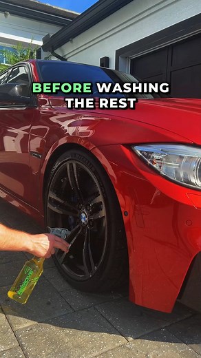 16K views · 19 reactions | 勞Start by cleaning your car's wheels with MAXRemove to avoid transferring brake dust and grime onto the paint, which can cause scratches and recontamination. This approach ensures a cleaner, more detailed finish by tackling the dirtiest part of your car first, making the rest of the wash easier and more effective! Get Yours Today at MAXL.com - - - #MAXL #MAXRemove #CleaningTips #CleanCar #CarCare #CarDetailing #DetailingTips | MAXL | Facebook