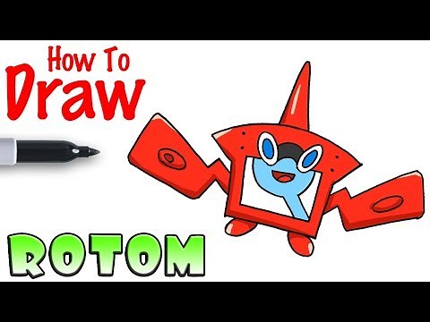 How to Draw Rotom | Pokemon