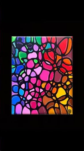 ✨ « Hommage à @rokia_loveart » ✨Décembre 2025 🎨 by@elisemoscaart #elisemoscaart