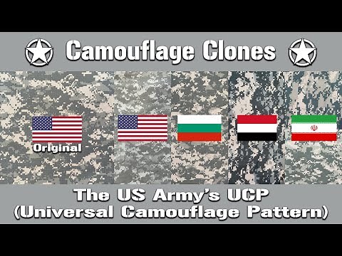 Copies of One of The Worst Camo Designs Ever Made: The US Army's Universal Camouflage Pattern