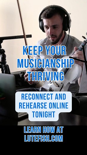 Keep your musicianship thriving. Reclaim the joy of making music on your time, online in real-time. Learn more at ➡️ Lutefish.com | Lutefish