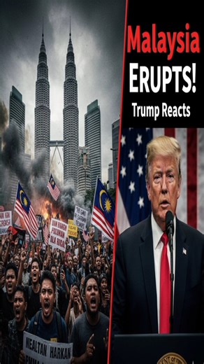 Malaysia Protests Erupt — And Trump’s Name Is Dragged In! #geopolitics #breakingnews #trump