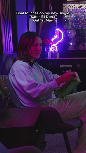 Only a week to go until Safer If I Dont! 😱 Here's a clip of us finishing it off in studio 🎥 #tilda