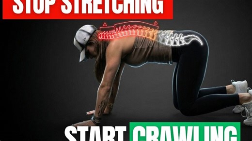 【Movesmethod】爬行训练改善脊柱僵硬.彻底消除慢性背痛