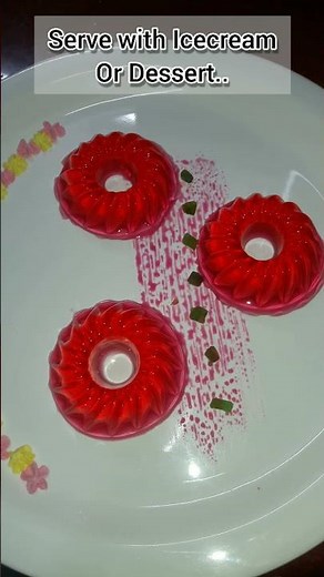 Instant Raspberry Jelly Crystal Recipe || How to make Jelly with Crystals #shorts #youtubeshorts