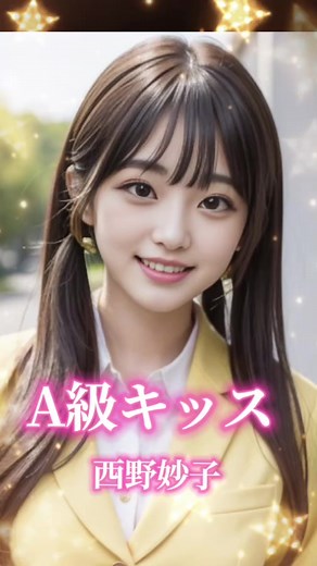 A級キッスと西野妙子の可愛いアイドルたち