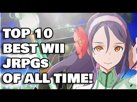 Top 10 Best Wii JRPGs of ALL TIME!