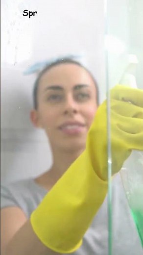 Tips on How to Clean Glass Shower Door #shorts