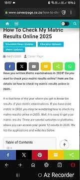 How to Check Matric Results Online in 2025