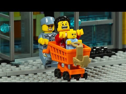 Lego City Shopping Baby Fail