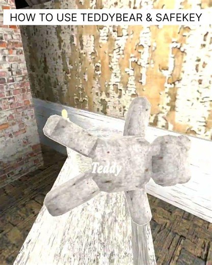 GRANNY CHAPTER 3 GAME VIDEO | TEDDY BEAR | CROWBAR #shorts #granny #gaming