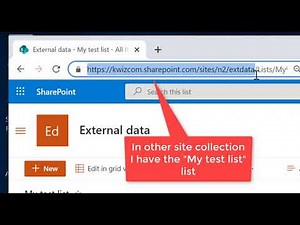 Create a cross site collection Lookup column