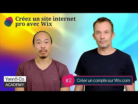 Formation Wix - #2 - Créer un compte sur Wix.com