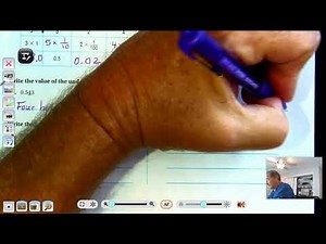 5th grade GO Math: Lesson 3.2 "Place Value of Decimals" pages 113-116