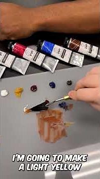 How to Mix Realistic Skin Tones in Oil Paint 🎨🖌️