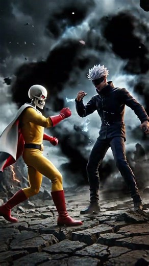 Satama vs goku naruto gojo