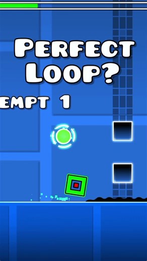 Perfect Loop In Geometry Dash?? #geometrydash #loop #perfect