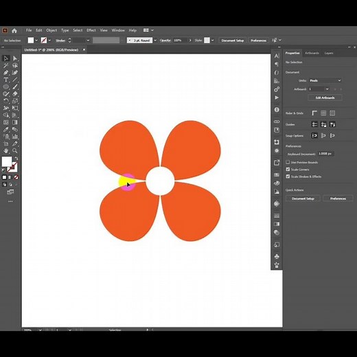 How to Create a Beautiful Flower Pattern in Illustrator – Easy & Fast! 🌸🔥