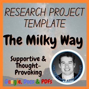 The Milky Way | Space Science Research Project Template | Digital   Print