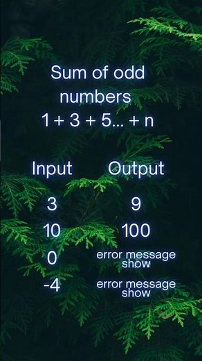 #44 write a program in c to display the n terms of odd natural number and their sum | codegroo
