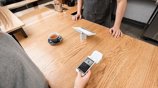 Square reader for contactless payments