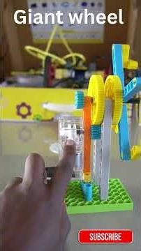 Giant Wheel Robotics| Motor & Battery Powered #trendingshorts #diyrobotics #giantwheel #trendingnow