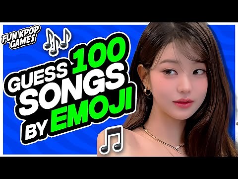 ⭐️ GUESS 100 KPOP SONGS BY EMOJI | KPOP QUIZ - FUN KPOP GAMES 2025