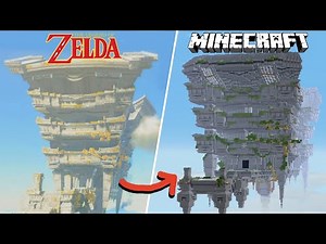 I Built the Temple of Time from Zelda in Minecraft