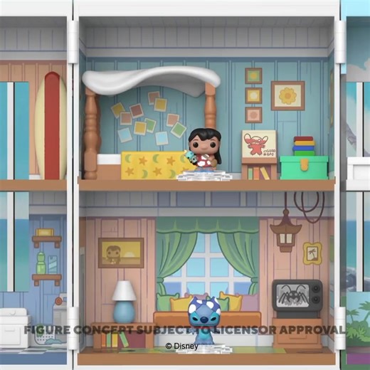 9.4K views · 57 reactions | First look! And live at Amazon! The new Funko Bitty Box Lilo’s House from Lilo and Stitch ~ Linky ~ fnkpp.com/AmBitt #Ad #Stitch #LiloAndStitch #FPN #FunkoPOPNews #Funko #FunkoPOP | Funko POP News | Facebook