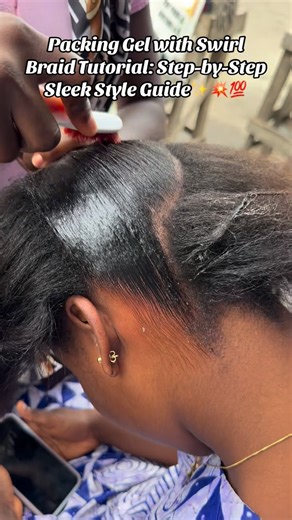 Ayinde Taiwo Silifat on Instagram: "Swirl braid hairstyle tutorial using packing gel for sleek hold and definition EO-Optimized Description Learn how to create a sleek and long-lasting swirl braid using packing gel in this easy step-by-step tutorial. This beginner-friendly protective hairstyle gives you a smooth, polished finish with strong hold and clean edges. Perfect for natural hair, special occasions, or everyday glam. #creatorsearchinsights #SwirlBraid #PackingGel #BraidTutorial #SleekHair