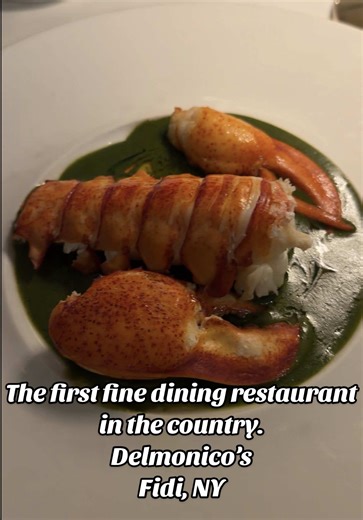 Delmonico’s = history, elegance, and service that truly elevates the meal. The food hits, the space is beautiful, and the hospitality puts it in rare company. Not mind blowing, but absolutely worth the experience. . . . ⏰ Hours- Lunch Daily 12:00 PM–3:00 PM Dinner Mon–Fri 5:00 PM–10:00 PM | Sat 4:00 PM–10:00 PM | Sun 3:00 PM–9:00 PM . 📍Location - 56 Beaver St, New York, NY . 📝Order- Delmonico steak, lobster numberg, baked Alaska