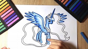 44K views · 1K reactions | Learn how to draw Princess Luna with Hooplakidz partner SmooziTV! #HooplaFamily https://www.youtube.com/channel/UCDJctybEgCwH2aXeMi_ALqw | HooplaKidz | Facebook
