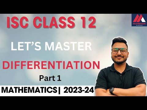 Differentiation in one shot part 1 | ISC Class 12 | 2023-24 | Yash Maheshwari | Maaheshwari Classes
