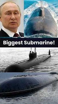 Top 5 Largest Submarines in the World! ⚓🚤