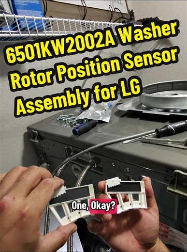 If your LG front load washer shows LE error code, gotta change hall sensor #appliancerepair #appliance #repair #LG #washermachine