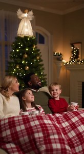 Christmas Tree Topper Angel with Lights, 10-Light Angel Tree Topper with White Feather Wings Xmas Tree Toppers Decorations Ornament for Indoor Home Decor (Sliver)