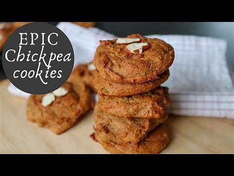 Chickpea cookies | Vegan, sugar-free, gluten-free