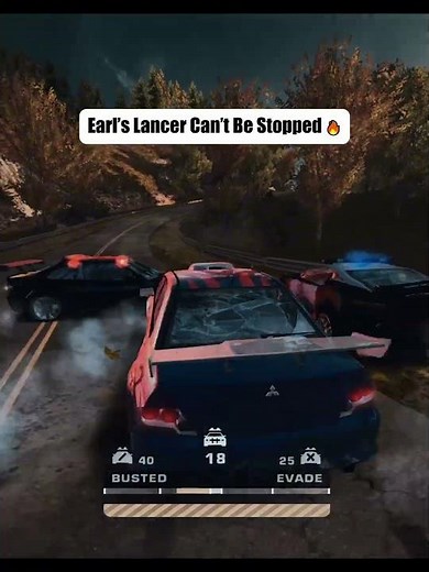 NFS MW | Earl’s 2005 Lancer Escapes the Cops #nfsmostwanted #lancer