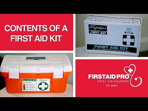 Contents of a First Aid Kit
